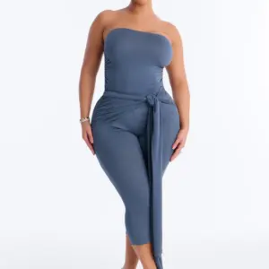Midnight Flow Capri Jumpsuit