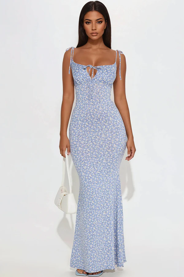 Samantha Floral Maxi Dress