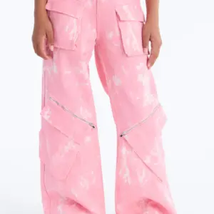 Blush Motion Tie-Dye Jeans