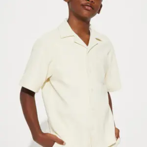 Ivory Breeze Cuban Shirt