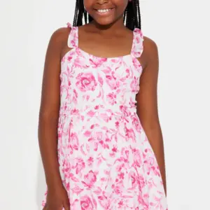 Blush Petal Mini Dress
