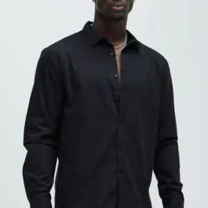 Onyx Coast Cotton Shirt