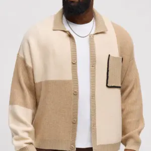 Desert Glow Collared Cardigan