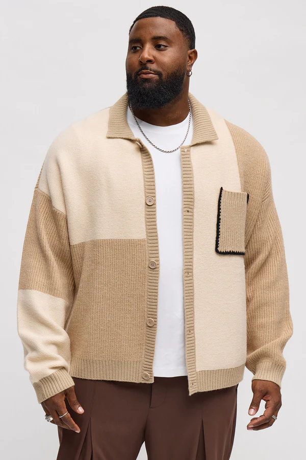 Desert Glow Collared Cardigan