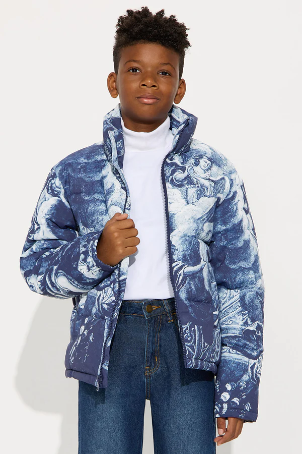 Ocean Crest Quilted Puffer