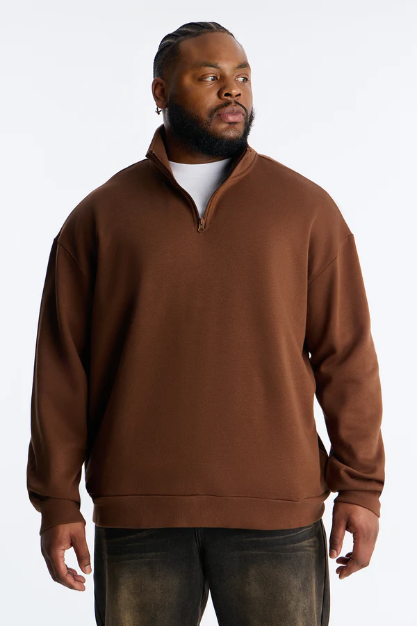 Cocoa Drive Quarter-Zip Sweatshirt